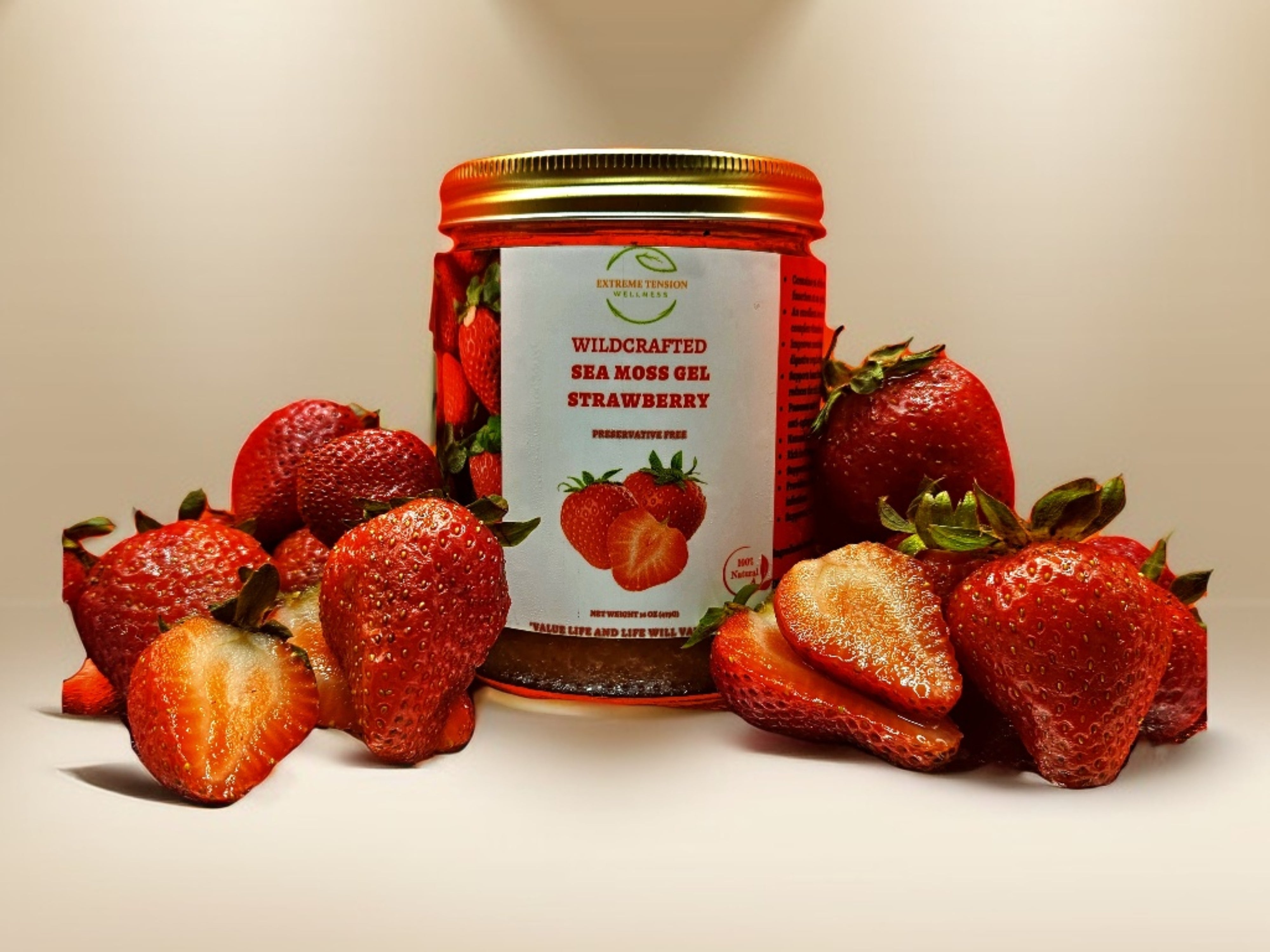 Strawberry Sea Moss Gel