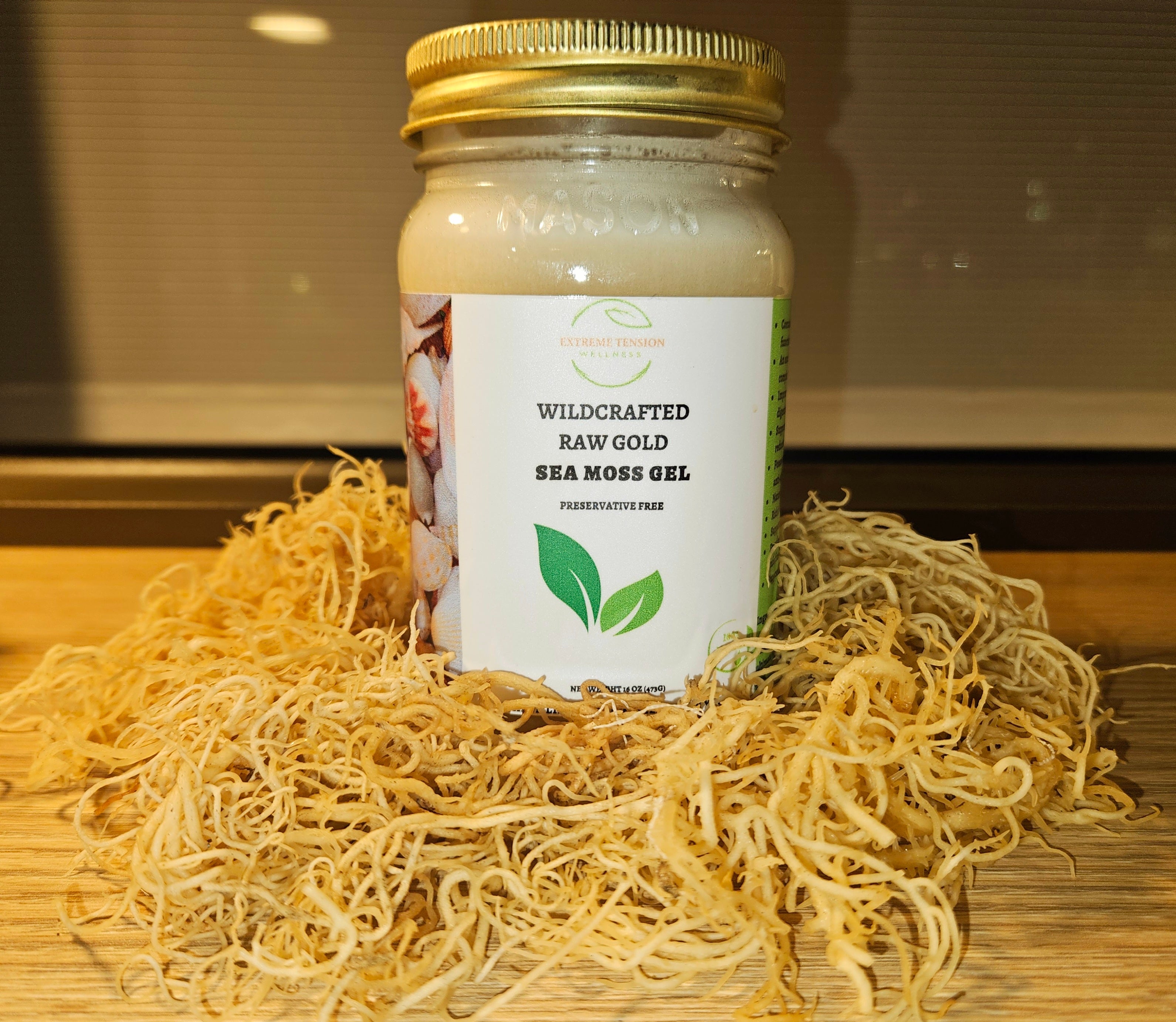 Raw Gold Sea Moss Gel