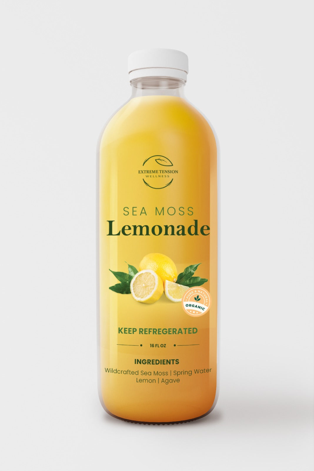 Organic Sea Moss Lemonade