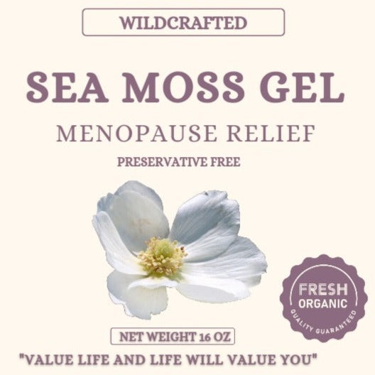 Menopause Relief Sea Moss Gel