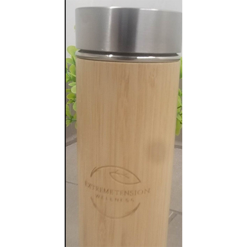 Extreme Tension Wellness Bamboo Stainless Steel Tea Bottle