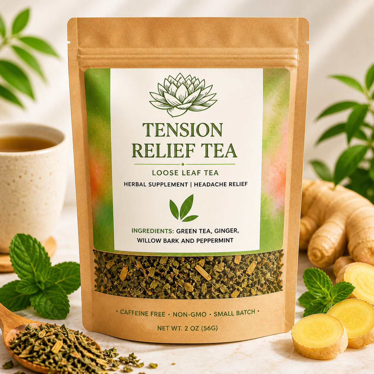 Tension Relief Tea (Headache Relief)