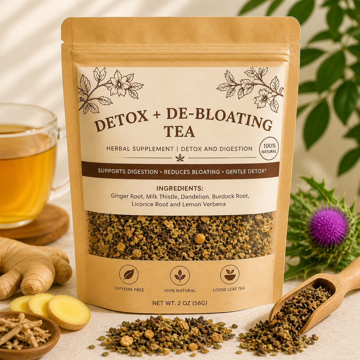 Detox and De-bloating Tea (Body Detox)