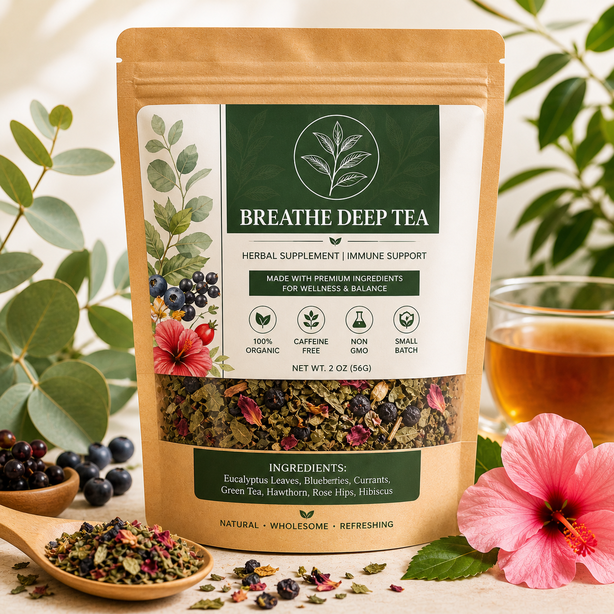 Breathe Deep Tea (Cough and Congestion)